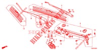 VOOR RUITESPROEIER (LH) voor Honda CIVIC TOURER DIESEL 1.6 S 5 deuren 6-versnellings handgeschakelde versnellingsbak 2014