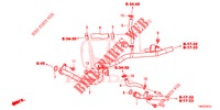 WATERSLANG/VERWARMING KANAAL (DIESEL) voor Honda CIVIC TOURER DIESEL 1.6 S 5 deuren 6-versnellings handgeschakelde versnellingsbak 2014