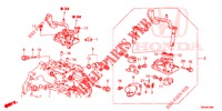 WISSELHENDEL (DIESEL) voor Honda CIVIC TOURER DIESEL 1.6 S 5 deuren 6-versnellings handgeschakelde versnellingsbak 2014