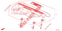 MOTOR AFDEKKING (DIESEL) voor Honda CIVIC TOURER DIESEL 1.6 EXECUTIVE 5 deuren 6-versnellings handgeschakelde versnellingsbak 2014