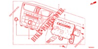 AUDIO UNIT  voor Honda CIVIC TOURER 1.8 LIFESTYLE 5 deuren 6-versnellings handgeschakelde versnellingsbak 2014