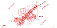 GAS HUIS('84,'85)  voor Honda CIVIC TOURER 1.8 LIFESTYLE 5 deuren 6-versnellings handgeschakelde versnellingsbak 2014