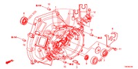 KOPPELING BEHUIZING  voor Honda CIVIC TOURER 1.8 LIFESTYLE 5 deuren 6-versnellings handgeschakelde versnellingsbak 2014