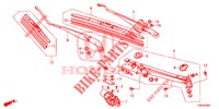 VOOR RUITESPROEIER (LH) voor Honda CIVIC TOURER 1.8 LIFESTYLE 5 deuren 6-versnellings handgeschakelde versnellingsbak 2014