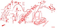 VOOR RUITEWISSER (2DE)  voor Honda CIVIC TOURER 1.8 LIFESTYLE 5 deuren 6-versnellings handgeschakelde versnellingsbak 2014