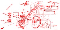 REM HOOFDCILINDER/HOOFDSPANNING (1.8L) (LH) voor Honda CIVIC TOURER 1.8 EXECUTIVE 5 deuren 6-versnellings handgeschakelde versnellingsbak 2014