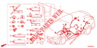 BEDRADINGSBUNDEL (3) (LH) voor Honda CIVIC TOURER 1.8 EXECUTIVE 5 deuren 5-traps automatische versnellingsbak 2014
