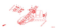 RADAR  voor Honda CIVIC TOURER DIESEL 1.6 COMFORT 5 deuren 6-versnellings handgeschakelde versnellingsbak 2015
