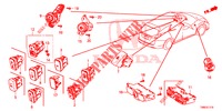 SCHAKELAAR (LH) voor Honda CIVIC TOURER DIESEL 1.6 COMFORT 5 deuren 6-versnellings handgeschakelde versnellingsbak 2015