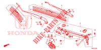 VOOR RUITESPROEIER (LH) voor Honda CIVIC TOURER DIESEL 1.6 COMFORT 5 deuren 6-versnellings handgeschakelde versnellingsbak 2015