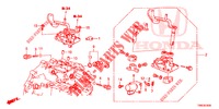 WISSELHENDEL (DIESEL) voor Honda CIVIC TOURER DIESEL 1.6 COMFORT 5 deuren 6-versnellings handgeschakelde versnellingsbak 2015