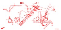 INSTALLATIEPIJP/VACUUMPOMP (DIESEL) voor Honda CIVIC TOURER DIESEL 1.6 EXECUTIVE 5 deuren 6-versnellings handgeschakelde versnellingsbak 2015
