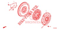 KOPPELING VERSNELLING VORK (DIESEL) voor Honda CIVIC TOURER DIESEL 1.6 EXECUTIVE 5 deuren 6-versnellings handgeschakelde versnellingsbak 2015
