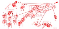 SCHAKELAAR (LH) voor Honda CIVIC TOURER DIESEL 1.6 EXECUTIVE 5 deuren 6-versnellings handgeschakelde versnellingsbak 2015