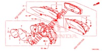 SNELHEIDSMETER  voor Honda CIVIC TOURER DIESEL 1.6 EXECUTIVE 5 deuren 6-versnellings handgeschakelde versnellingsbak 2015