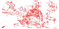 TRANSMISSIE HUIS (DIESEL) voor Honda CIVIC TOURER DIESEL 1.6 EXECUTIVE 5 deuren 6-versnellings handgeschakelde versnellingsbak 2015