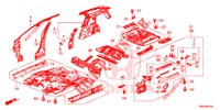 VLOER/BINNEN PANELEN  voor Honda CIVIC TOURER DIESEL 1.6 EXECUTIVE 5 deuren 6-versnellings handgeschakelde versnellingsbak 2015