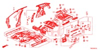 VLOER/BINNEN PANELEN  voor Honda CIVIC TOURER DIESEL 1.6 S 5 deuren 6-versnellings handgeschakelde versnellingsbak 2015
