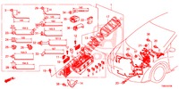 BEDRADINGSBUNDEL (1) (LH) voor Honda CIVIC TOURER 1.8 COMFORT 5 deuren 5-traps automatische versnellingsbak 2015