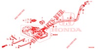BRANDSTOF VUL PIJP  voor Honda CIVIC TOURER 1.8 COMFORT 5 deuren 5-traps automatische versnellingsbak 2015