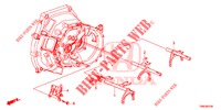 OVERSCHAKELVORK/STELSCHROEF  voor Honda CIVIC TOURER 1.8 COMFORT 5 deuren 5-traps automatische versnellingsbak 2015