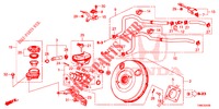REM HOOFDCILINDER/HOOFDSPANNING (LH) (1.8L) voor Honda CIVIC TOURER 1.8 COMFORT 5 deuren 5-traps automatische versnellingsbak 2015