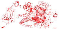 V. ZITTING COMPONENTEN (G.) (2) voor Honda CIVIC TOURER 1.8 COMFORT 5 deuren 5-traps automatische versnellingsbak 2015