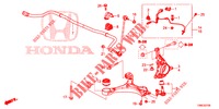 VOOR KNOKKEL  voor Honda CIVIC TOURER 1.8 COMFORT 5 deuren 5-traps automatische versnellingsbak 2015
