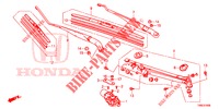 VOOR RUITESPROEIER (LH) voor Honda CIVIC TOURER 1.8 COMFORT 5 deuren 5-traps automatische versnellingsbak 2015