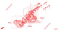 GAS HUIS('84,'85)  voor Honda CIVIC TOURER 1.8 EXECUTIVE 5 deuren 6-versnellings handgeschakelde versnellingsbak 2015