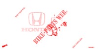 MISTLAMP  voor Honda CIVIC TOURER 1.8 EXECUTIVE 5 deuren 6-versnellings handgeschakelde versnellingsbak 2015
