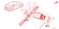 AUDIO UNIT (2) voor Honda CIVIC TOURER 1.8 LIFESTYLE 5 deuren 5-traps automatische versnellingsbak 2015