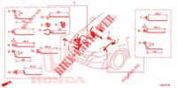 BEDRADINGSBUNDEL (4) (LH) voor Honda CIVIC TOURER 1.8 LIFESTYLE 5 deuren 5-traps automatische versnellingsbak 2015