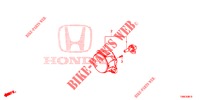 MISTLAMP  voor Honda CIVIC TOURER 1.8 LIFESTYLE 5 deuren 5-traps automatische versnellingsbak 2015