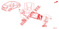 INBOUWSET  voor Honda CIVIC TOURER DIESEL 1.6 STYLE NAVI 5 deuren 6-versnellings handgeschakelde versnellingsbak 2016