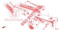 VOOR RUITESPROEIER (LH) voor Honda CIVIC TOURER DIESEL 1.6 STYLE NAVI 5 deuren 6-versnellings handgeschakelde versnellingsbak 2016