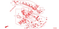 ACHTERKLEP VOERING/ ACHTER PANEEL VOERING(2DE)  voor Honda CIVIC TOURER DIESEL 1.6 EXECUTIVE 5 deuren 6-versnellings handgeschakelde versnellingsbak 2016