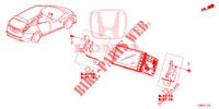 INBOUWSET  voor Honda CIVIC TOURER DIESEL 1.6 EXECUTIVE 5 deuren 6-versnellings handgeschakelde versnellingsbak 2016