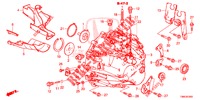 TRANSMISSIE HUIS (DIESEL) voor Honda CIVIC TOURER DIESEL 1.6 EXECUTIVE 5 deuren 6-versnellings handgeschakelde versnellingsbak 2016