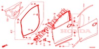 VOOR PORTIER PANELEN(2DE)  voor Honda CIVIC TOURER DIESEL 1.6 LIFSTYLE 5 deuren 6-versnellings handgeschakelde versnellingsbak 2016