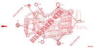 DOORVOERTULLE (INFERIEUR) voor Honda CIVIC TOURER DIESEL 1.6 S 5 deuren 6-versnellings handgeschakelde versnellingsbak 2016