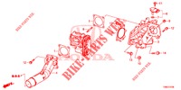 INLAAT FLAP VALVE (DIESEL) voor Honda CIVIC TOURER DIESEL 1.6 S 5 deuren 6-versnellings handgeschakelde versnellingsbak 2016