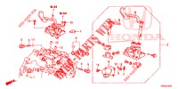 WISSELHENDEL (DIESEL) voor Honda CIVIC TOURER DIESEL 1.6 S 5 deuren 6-versnellings handgeschakelde versnellingsbak 2016