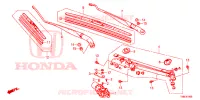 VOOR RUITESPROEIER (LH) voor Honda CIVIC TOURER EXECUTIVE 5 deuren 6-versnellings handgeschakelde versnellingsbak 2016