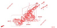 GAS HUIS('84,'85)  voor Honda CIVIC TOURER 1.8 EXECUTIVE 5 deuren 5-traps automatische versnellingsbak 2016