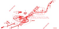 BRANDSTOF VUL PIJP  voor Honda CIVIC TOURER 1.8 LIFESTYLE 5 deuren 5-traps automatische versnellingsbak 2016