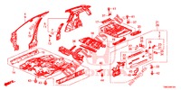 VLOER/BINNEN PANELEN  voor Honda CIVIC TOURER 1.8 LIFESTYLE 5 deuren 5-traps automatische versnellingsbak 2016