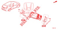 INBOUWSET  voor Honda CIVIC TOURER DIESEL 1.6 ELEGANCE 5 deuren 6-versnellings handgeschakelde versnellingsbak 2017
