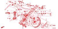 REM HOOFDCILINDER/HOOFDSPANNING (LH) (DIESEL) voor Honda CIVIC TOURER DIESEL 1.6 ELEGANCE 5 deuren 6-versnellings handgeschakelde versnellingsbak 2017