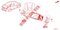 INBOUWSET  voor Honda CIVIC TOURER DIESEL 1.6 SPORT NAVI 5 deuren 6-versnellings handgeschakelde versnellingsbak 2017